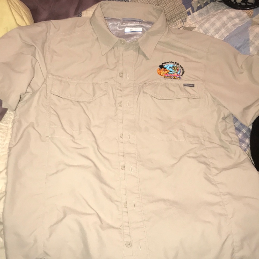 Columbia SportsWear Omni-Shade Men’s shirt size M